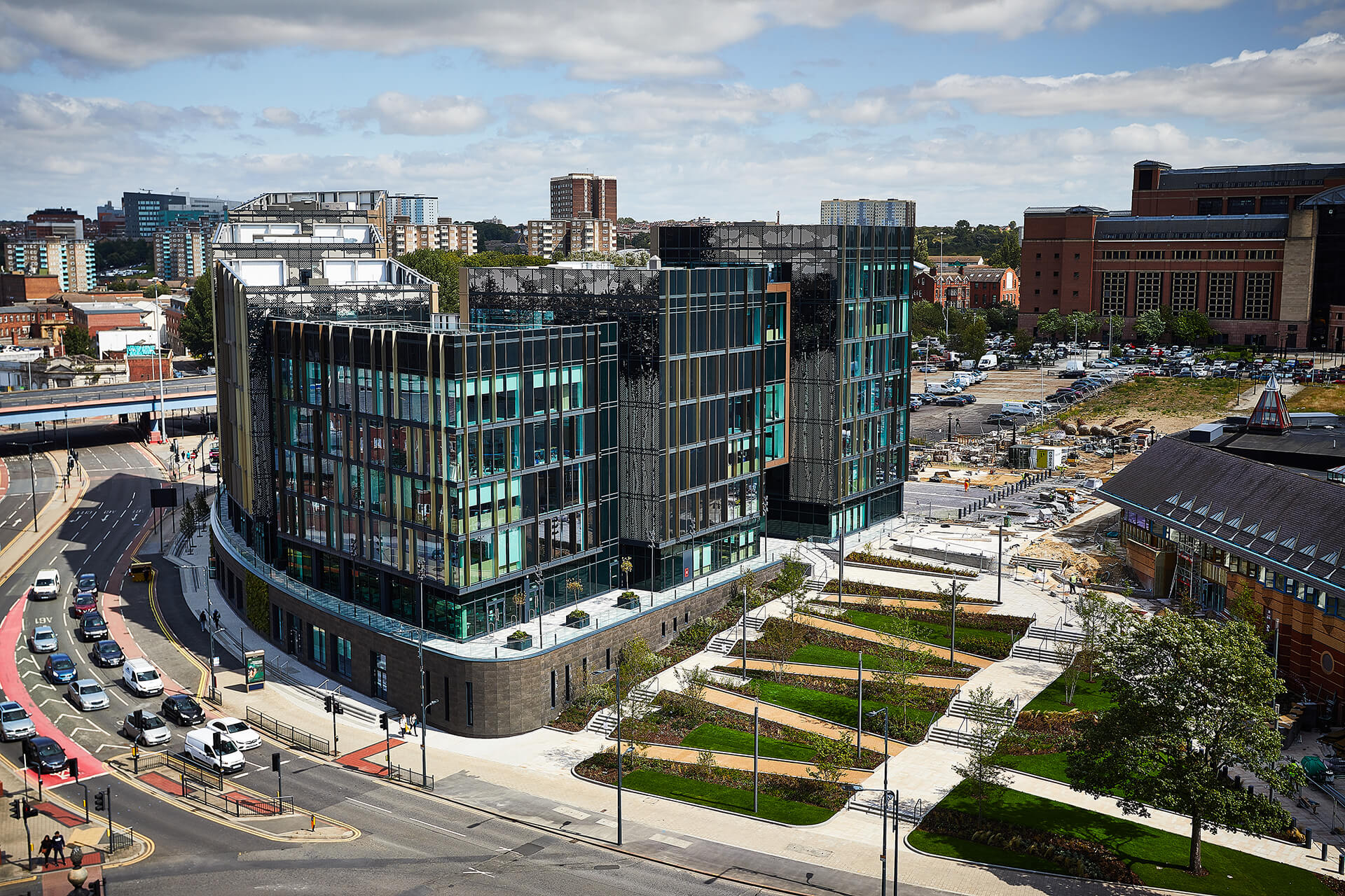 Overview of the Quarry Hill Campus building