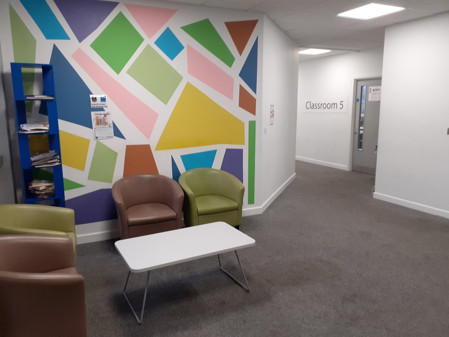 North Street Campus waiting area