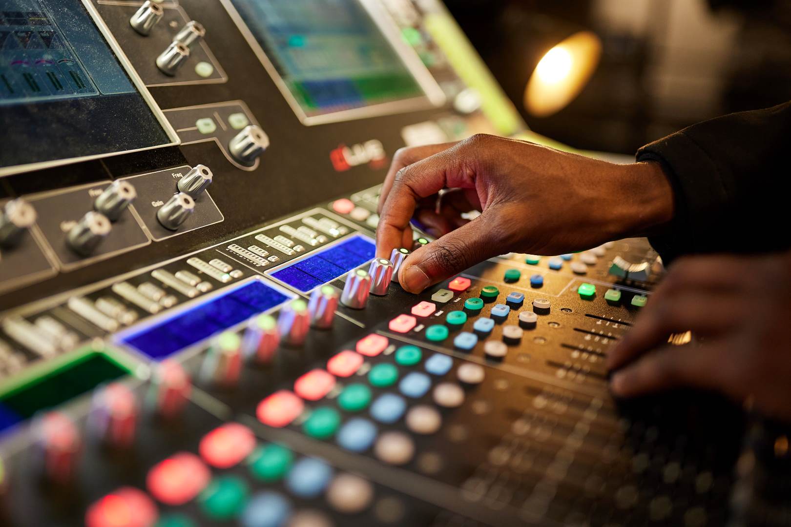 Creative Arts Music Production mixing station
