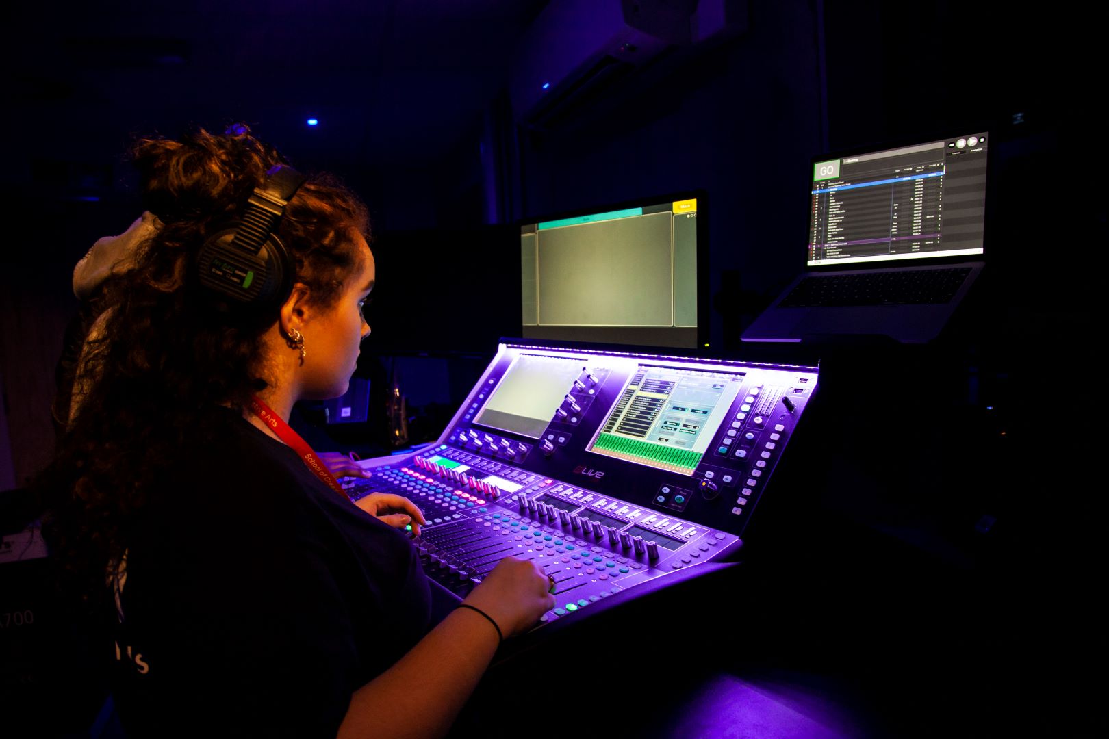 Creative Arts Music Productions mixing live music
