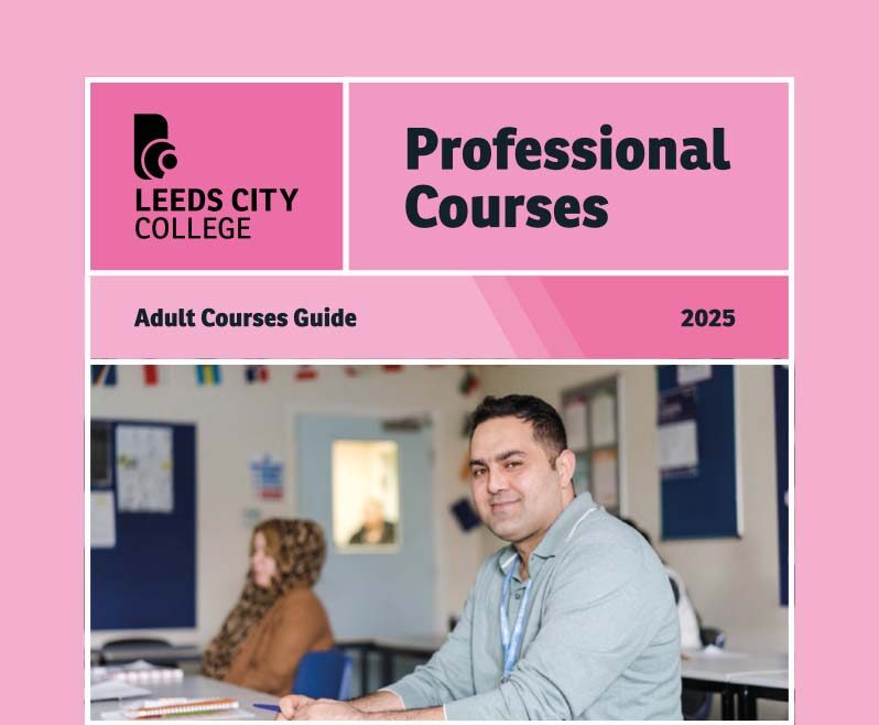 Adult Professional Course Guide cover 2025