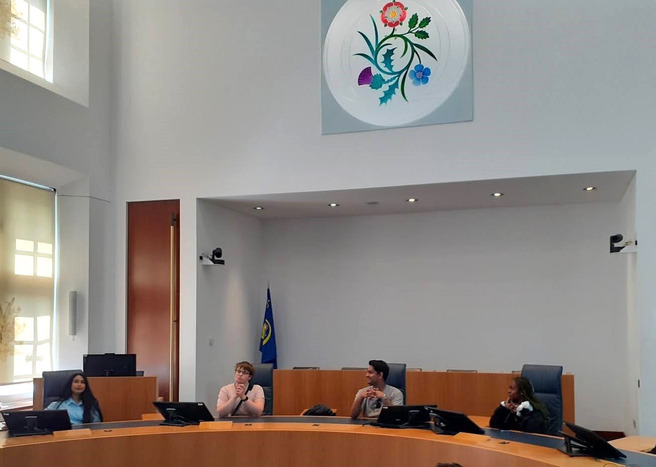 Parliament Ambassadors visiting the Supreme Court